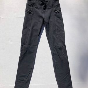 Athleta Girl Leggings with Zipper Pockets